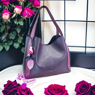 COACH HADLEY COLORBLOCK HOBO 76088 OXBLOOD/VINTAGE MAUVE  Shoulder Bag Carryall - Image 1 of 4