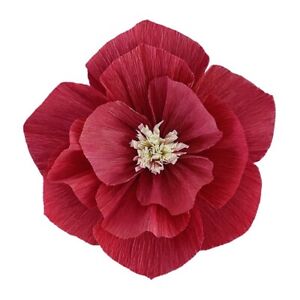 Festive Decoration Pleated Flowers Background Three-dimensional Paper Flowers