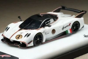 DMY 1:64 White Pagani Pagani huayra R resin car model limited - Picture 1 of 3