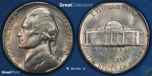 MS-66 Error 1950 Jefferson Nickel 1% Straight Clip PCGS From Rippere Collection! - Picture 1 of 3