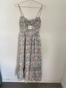 AMERICAN EAGLE Floral Corset Dress Size Small NWT - Picture 1 of 8