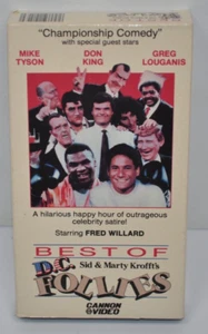 VHS Sid & Marty Krofft's Best Of D.C. Follies Fred Willard - Mike Tyson Don King - Picture 1 of 7