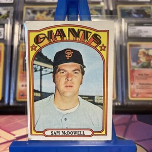 1972 Topps - High # #720 Sam McDowell