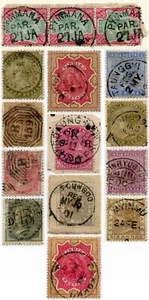 INDIEN gebraucht BURMA QUEEN VICTORIA BRIEFMARKEN POSTMARKEN..Preis individuell - Bild 1 von 48