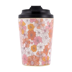 Splosh Mothers Day Gift Mug Stainless Steel Retro Floral Coffee Cup Sip 380ML - Picture 1 of 3