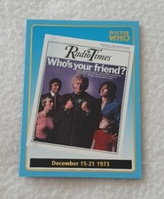 Strictly Ink Doctor Who Series 1 Radio Times Covers Trading Card R12 