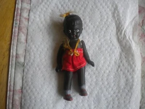 Muñeca bebé miniatura bisque antigua - Imagen 1 de 2