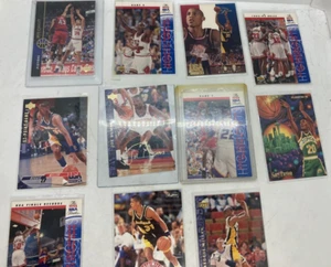 NBA Cards Set, 11, Jordan, Fleer Gary Payton Pro-Visions #7, Reggie Miller... - Picture 1 of 9