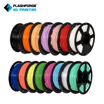 Flashforge 3D Printer Filament PLA PETG Pro 1.75mm 0.5kg/1kg Spool Eco-friendly - image 1 of 4