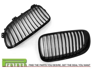 Front Kidney Replacement Grille for BMW 07-10 E92 E93 328i 335i 2DR Gloss Black - Bild 1 von 2