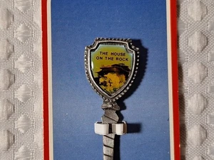 The House on the Rock Wisconsin Zinn Souvenir Sammler Mini Löffel - Bild 1 von 8