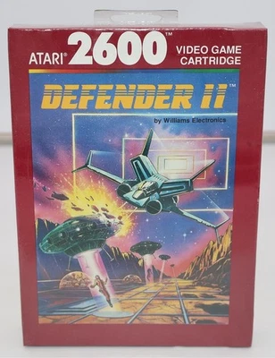 Atari 2600 Boxed Video Game Cartridge - Defender II - New Sealed - Image 1 of 4