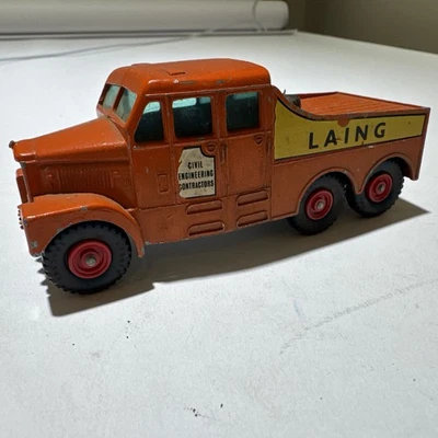 Vintage Matchbox King Size K-8 Scammell Contractor 6x6 Truck – Laing Civil Engin - Image 1 of 4