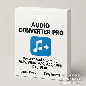 Audio Converter Pro – Convert Audio to MP3, WAV, WMA, AAC, AC3, OGG, DTS, FLAC  - Picture 1 of 4