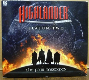 HIGHLANDER TV Series (4-CD Box Set) Season Two FOUR HORSEMEN Peter Wingfield - Imagen 1 de 3