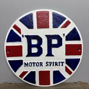 Gusseisen BP Schild - Männerhöhle / Automobilia Plakette - Bild 1 von 3
