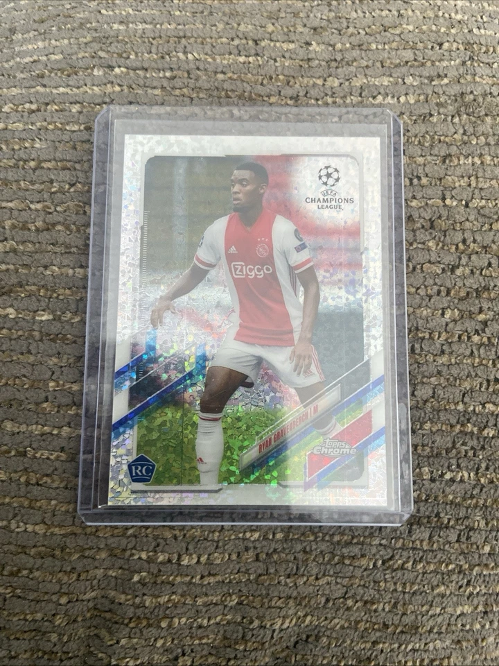 Ryan Gravenberch 2020-21 Topps Chrome UEFA Champions League Speckle RC #98 - Image 1 of 1