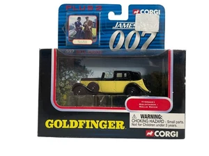 Vintage 2003 Corgi James Bond 007 Goldfinger -Rolls Royce 1:43 DieCast Model NEW - Picture 1 of 4