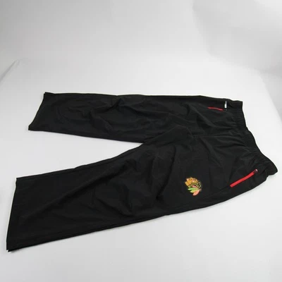 Pantalones deportivos Chicago Blackhawks Fanatics para hombre negros usados Foto 1 de 4
