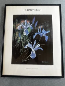 Mark Gudmundsen litografia firmata numerata Yosemite Wild Iris 109/1500 **LEGGI - Foto 1 di 20