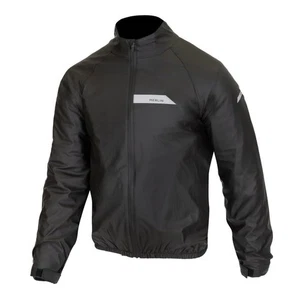Merlin Waterproof Motorcycle Jacket Hydroshield Black Rain Over Jacket Motorbike - Picture 1 of 8