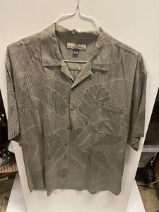 Tommy Bahama Herren Hawaiihemd mit Knöpfen Größe Large - geblümt - 100 % Seide - Bild 1 von 4