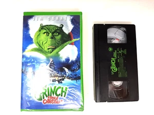 Dr. Seuss' How the Grinch Stole Christmas VHS Clamshell 2001 (Jim Carrey) - Picture 1 of 3