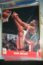 1990-91 NBA Hoops Action Photos TEAM SETS MARK BRYANT BLAZERS 8x10 Photo NEW