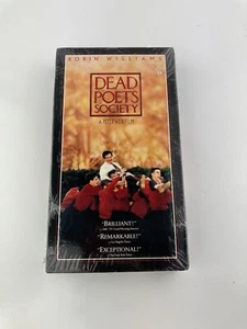 Dead Poets Society VHS 1995 Robin Williams Brand New - Factory Sealed!!! - Picture 1 of 6
