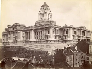Albumen 304 Brussels Le Palais de Justice ND Phot - Picture 1 of 1
