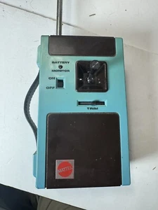 Vintage 1971 Mattel R/C 6699-0160 Blue Model Airplane Remote Controller Untested - Picture 1 of 8