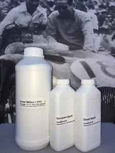 Peinture carrosserie: 250 ml Apprêt Primaire BLANC plastique+ durcisseur diluant - Foto 1 di 1