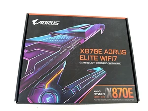 GIGABYTE X870E AORUS ELITE WIFI7 AM5 LGA 1718, ATX DDR5 Gaming Motherboard(READ) - Picture 1 of 8