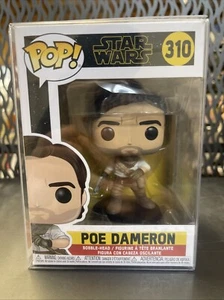 Funko Pop 310 - Star Wars - Poe Dameron Vinyl Figure With Pop Protector (C24) - Picture 1 of 7