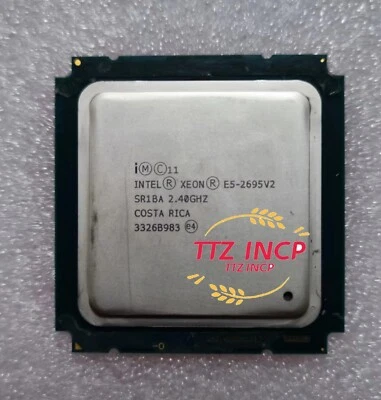 Intel Xeon E5-2695 V2 2.4GHz 12-Core 30M HT PROCESSOR LGA2011 115W CPU Tested - Image 1 of 3