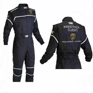 Tuta da corsa Go Kart F1 Lamborghini Kart Racing Suite in taglie con spedizione gratuita - Foto 1 di 4