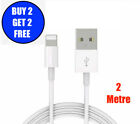 Genuine 2M Iphone Charger For Long Fast Cable Usb Lead 6 7 8 X Xs Xr 11 12 13 Se