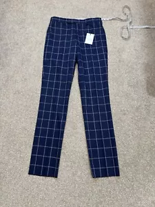 Paul Smith Mens Formal Check Trousers W30” RRP £240 BNWT Raw Hem / Untailored - Picture 1 of 10