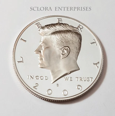 2009 S KENNEDY *CLAD PROOF* HALF DOLLAR  **FREE SHIPPING** Cover
