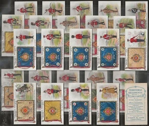 TADDY-FULL SET- TERRITORIAL REGIMENTS 1909 (25 CARDS) ALL SCANNED - Picture 1 of 7