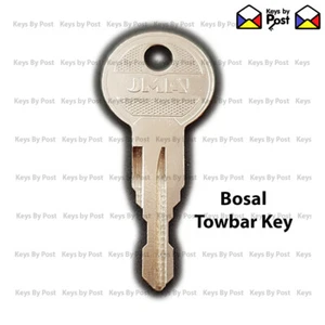 BOSAL ANHÄNGERKUPPLUNG SCHLÜSSEL ZU CODE GESCHNITTEN T2001 - T2200 SCHNELLER VERSAND! - Bild 1 von 3