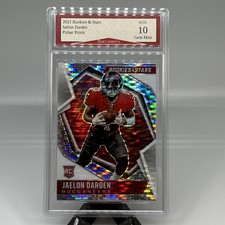 2021 Rookies & Stars Jaelon Darden Pulsar Prizm Rookie Card #133 Gem Mint 10