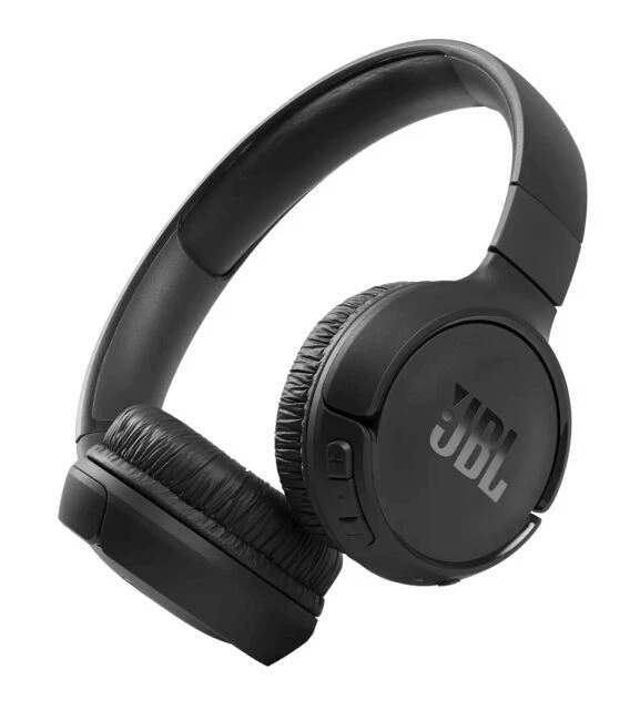 JBL Tune 510BT Wireless On-Ear Headset - Black