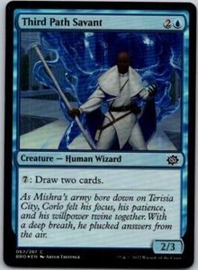 Magic the Gathering Foil Third Path Savant The Brothers' War MTG Kostenloser Versand! - Bild 1 von 1