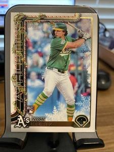 2025 Topps Baseball Holiday Nick Kurtz RC #H40 - Bild 1 von 2
