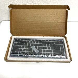 HP Elitebook Keyboard 840 G5 G6 745 G5 L14377-001 L11307-001 w/Backlight USK New - Picture 1 of 12