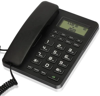 Landline Telephone Elderly Large Big Button Loud Volume Classic Simple Easy Use - Image 1 of 4