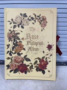 Vintage 1996 The Rose Fotoalbum Victorian Sammelalbum Neu - Bild 1 von 6