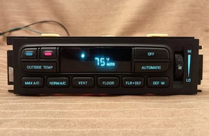 96-97 Lincoln Town Car Marquis Climate Control Heater Switch EATC F7VH-19C933-AA - Picture 1 of 6