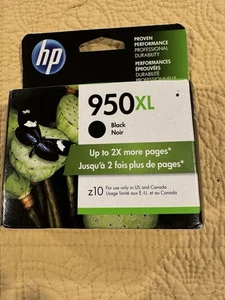 HP 950 XL Black Ink Cartridge Expired 3/2020 - Picture 1 of 6